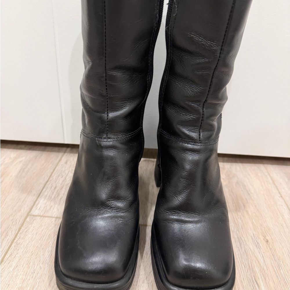 Steve Madden Fantsie Platform Boots 8 - Picture 2 of 8